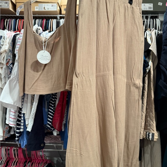 Amazon Pants - Amazon Tan 2 Piece for Women